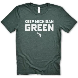 Green Michigan Tee