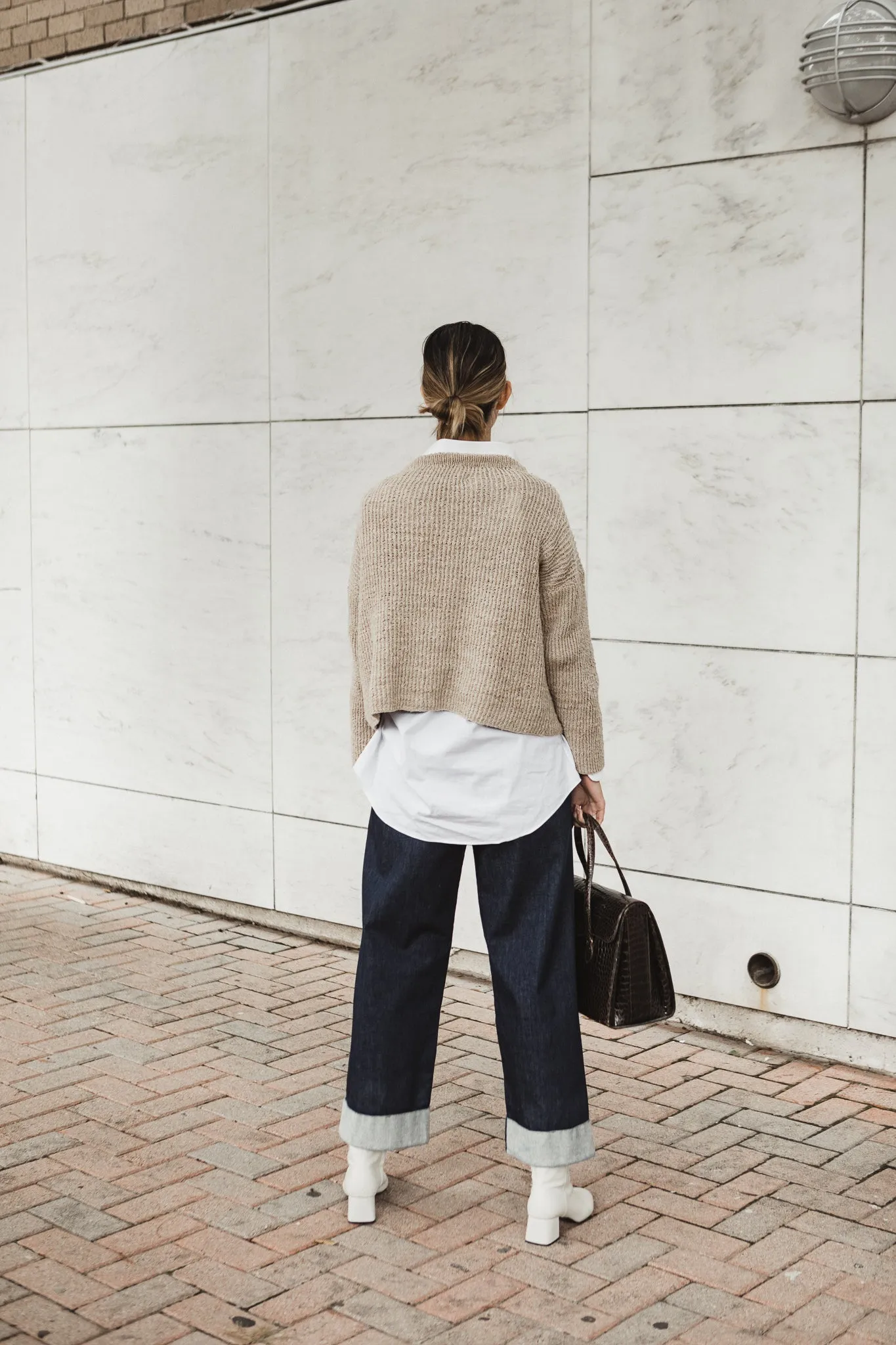 Hand Knit Pullover Sweater