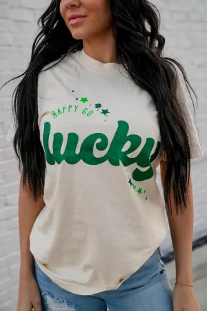 Happy Go Lucky | Ivory | Short Sleeve