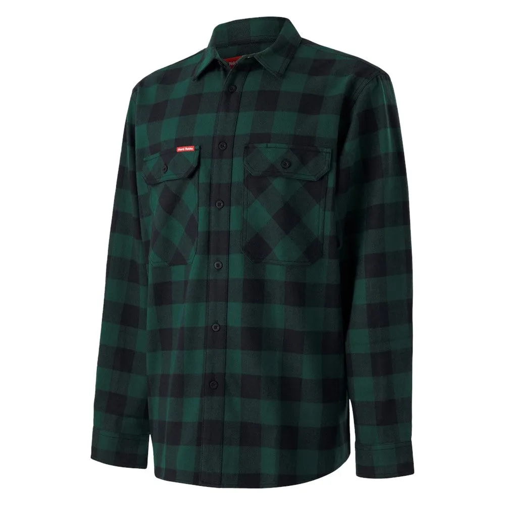 Hard Yakka Long Sleeve Check Flannel Shirt
