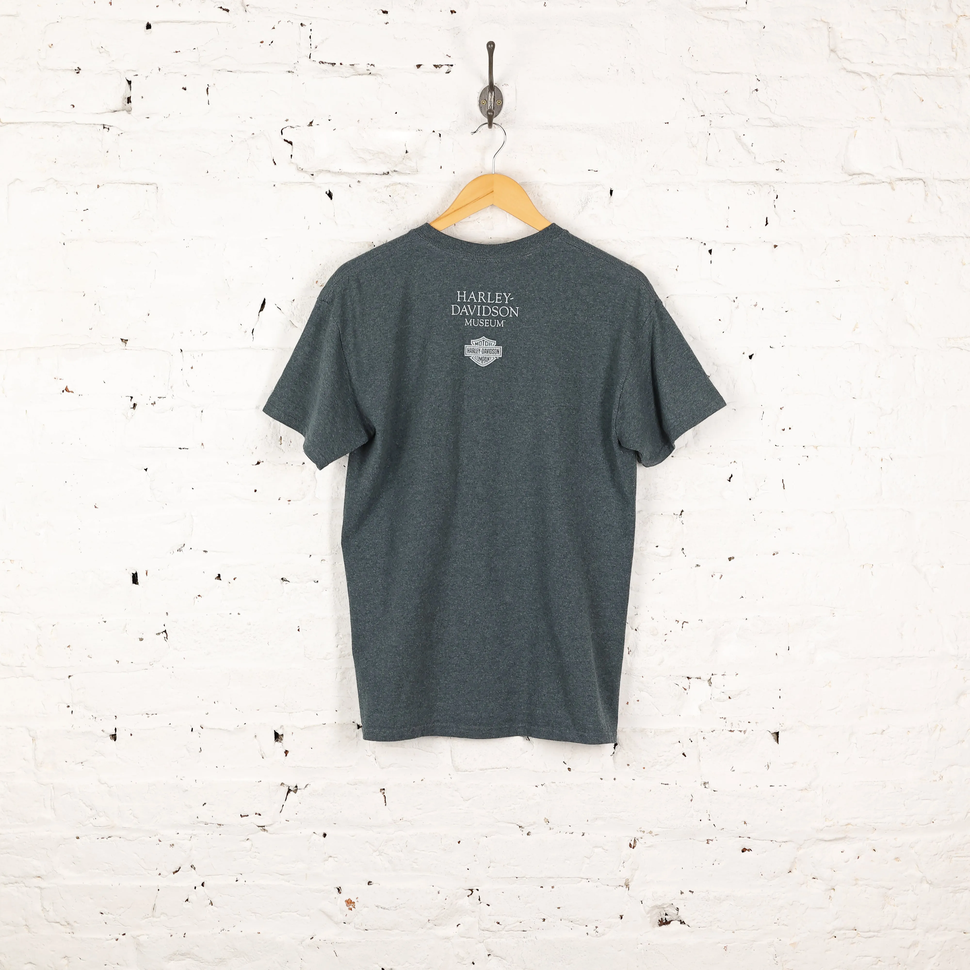 Harley Davidson Milwaukee Museum T Shirt - Grey - M