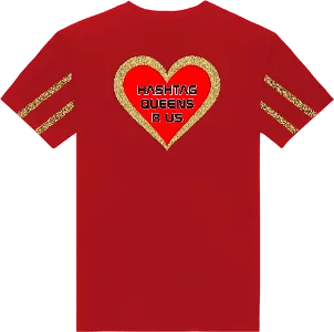 HASHTAG QUEENS HEART T-SHIRT