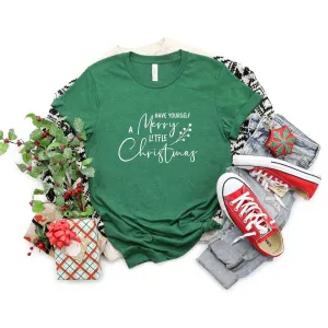 Have Yourself A Merry Little Christmas Berries | Short Sleeve Crew Neck