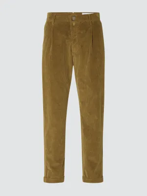 Henry Chinos in Olive Corduroy