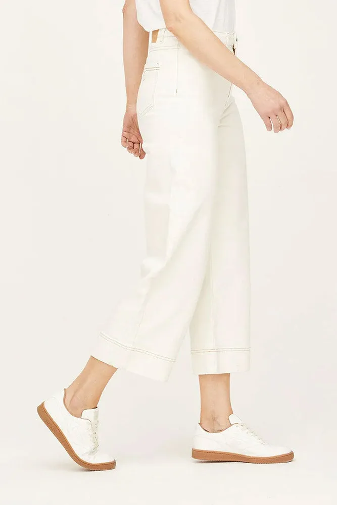 High Rise Denim Culotte's
