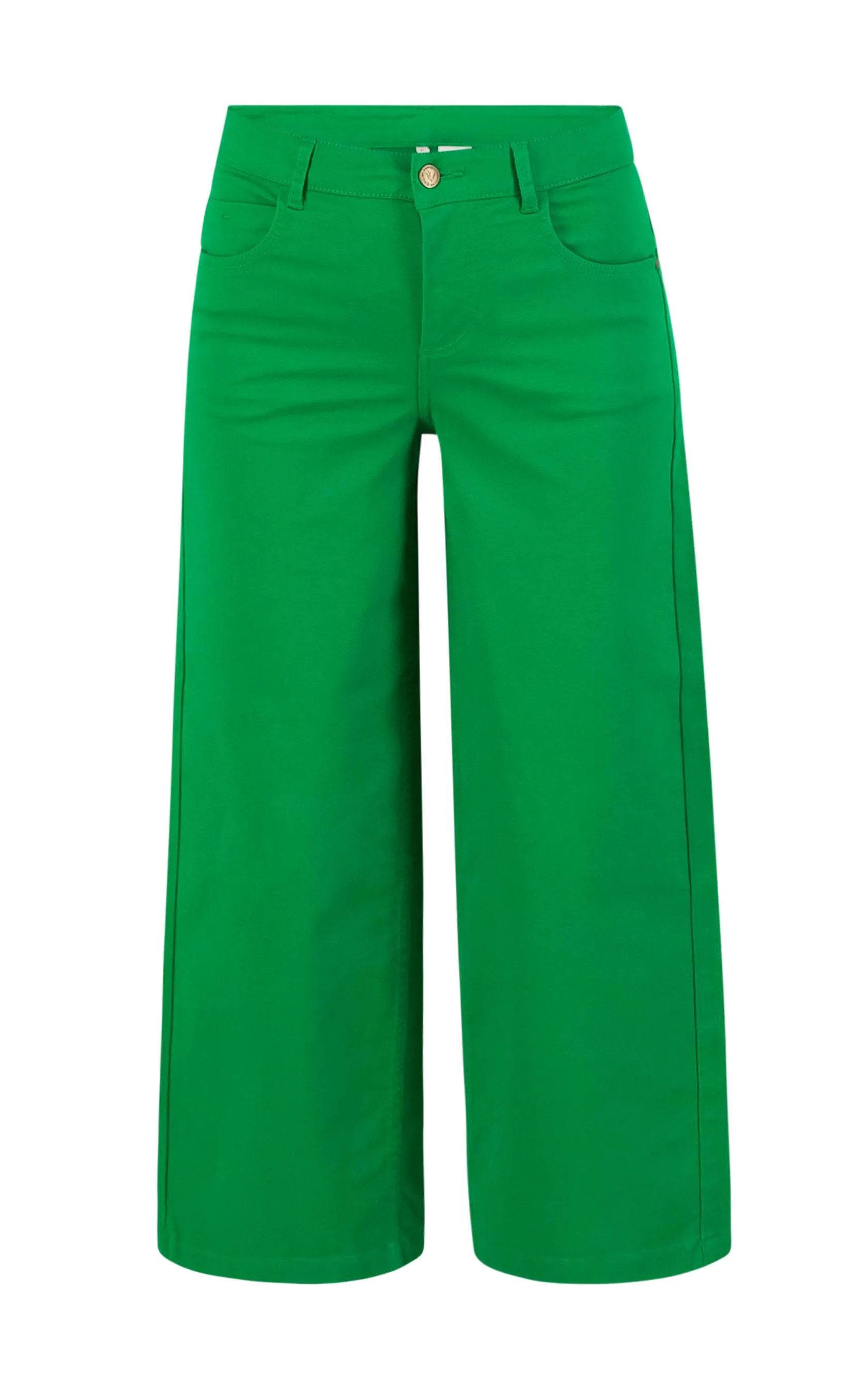 High Waist Culotte Everything In My Green Serenade