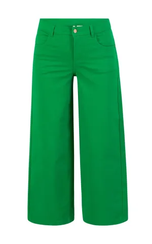 High Waist Culotte Everything In My Green Serenade