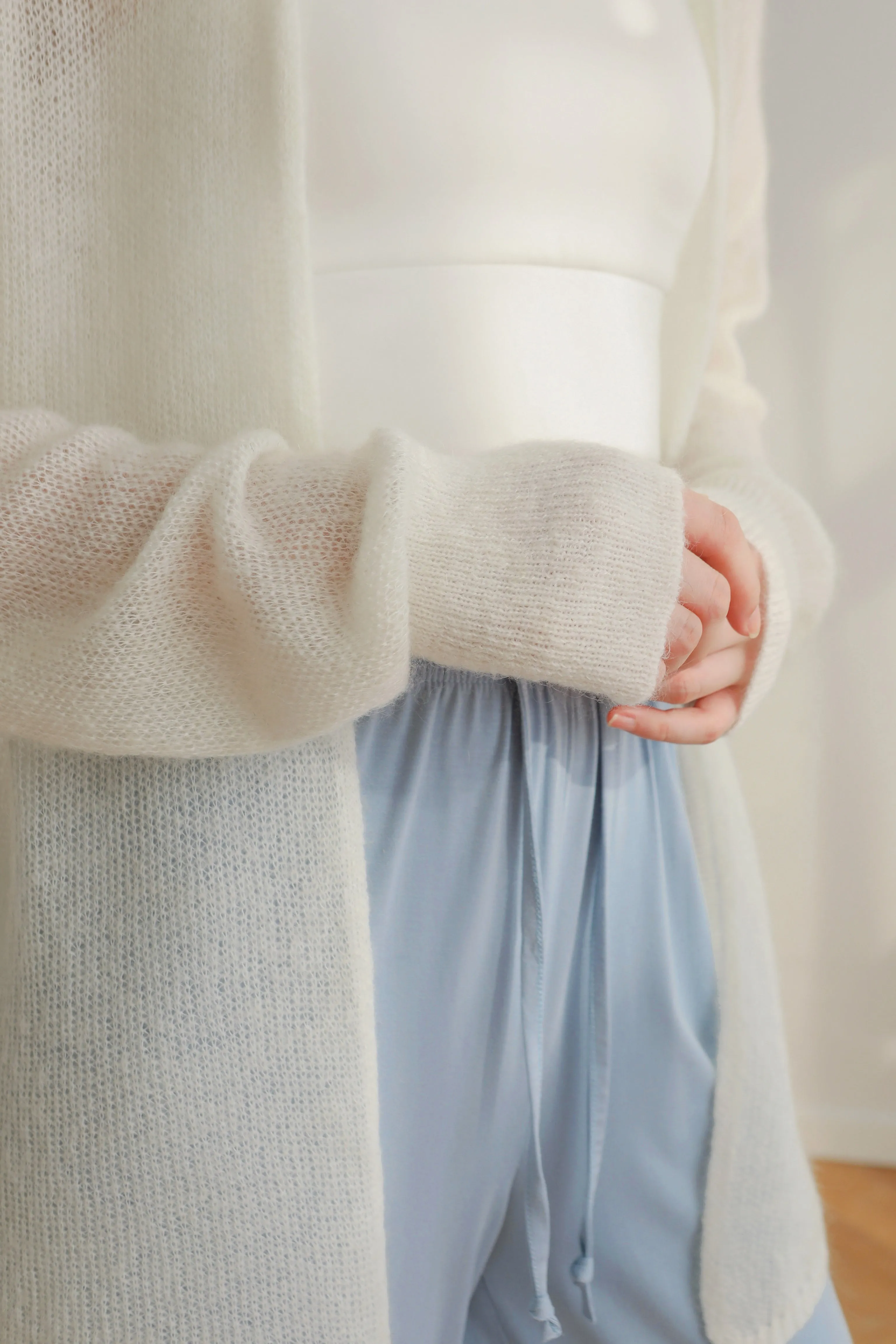 Home Like Mohair And Wool Cardigan