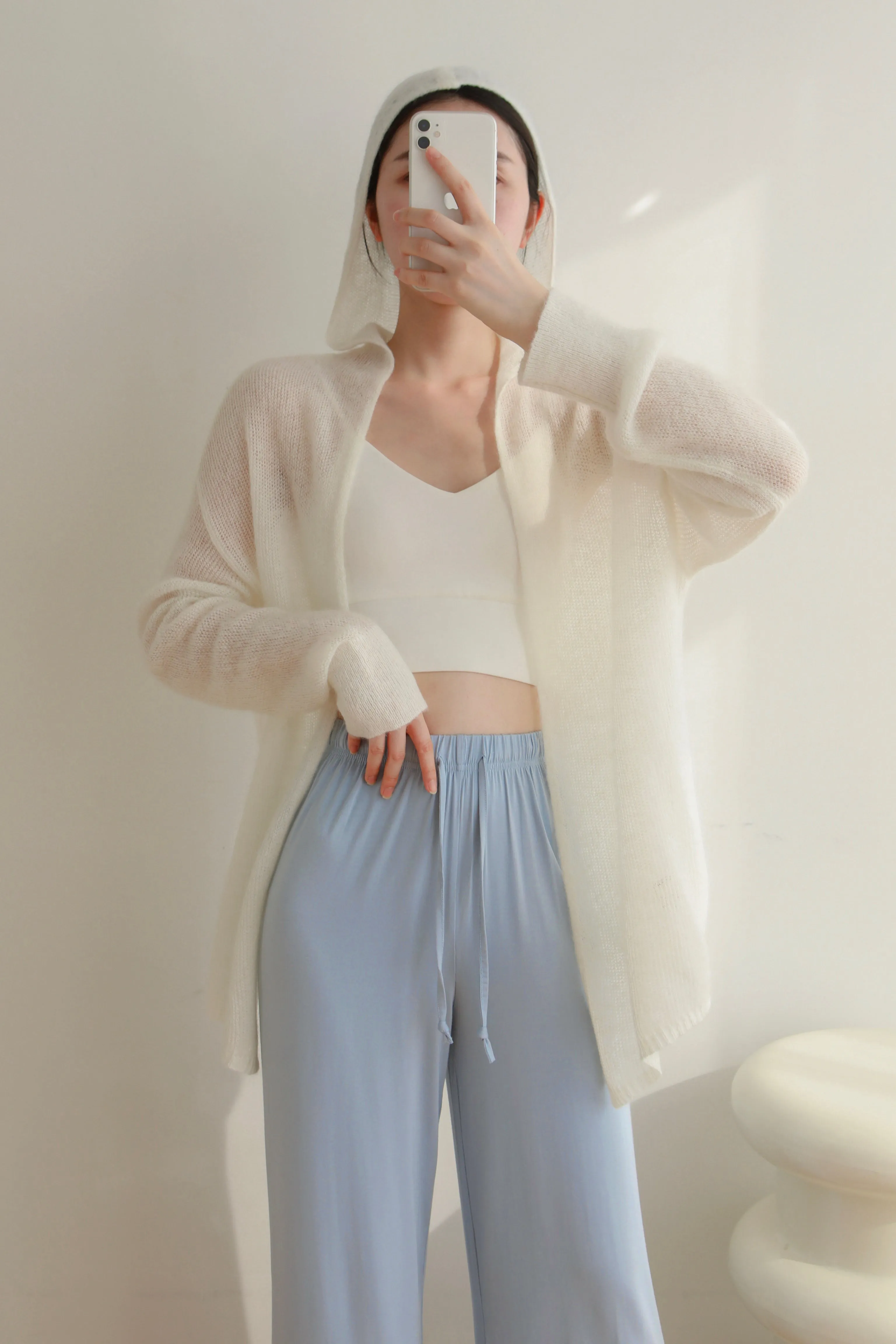 Home Like Mohair And Wool Cardigan
