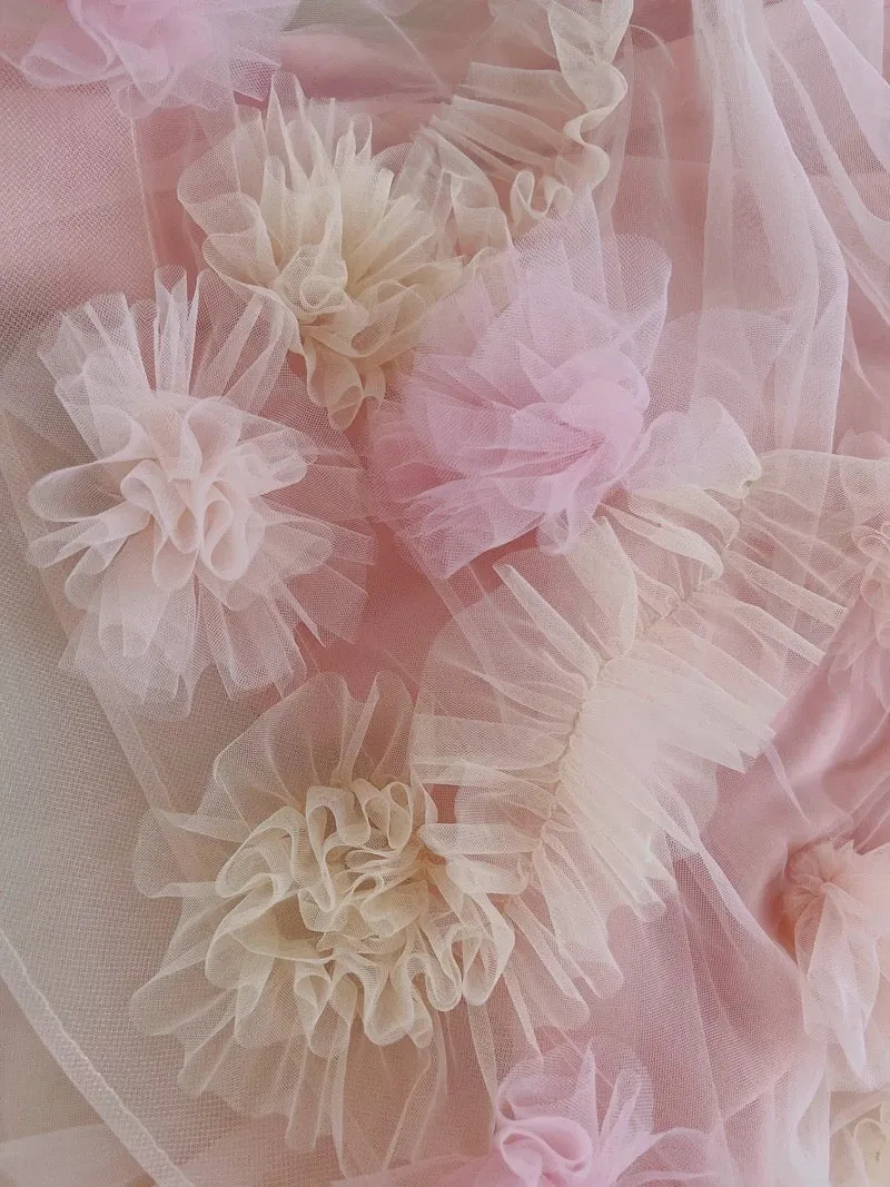 JazzHer Cute Sheath Spaghetti Straps Pink Short Tulle Homecoming Dresses Cocktail Dress (PRE-ORDER)