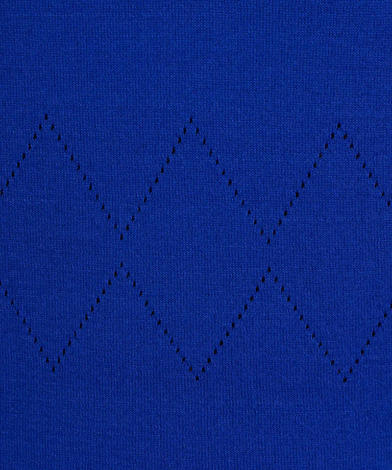 J.Jane Vivid Color Half Sleeve Knit - Blue