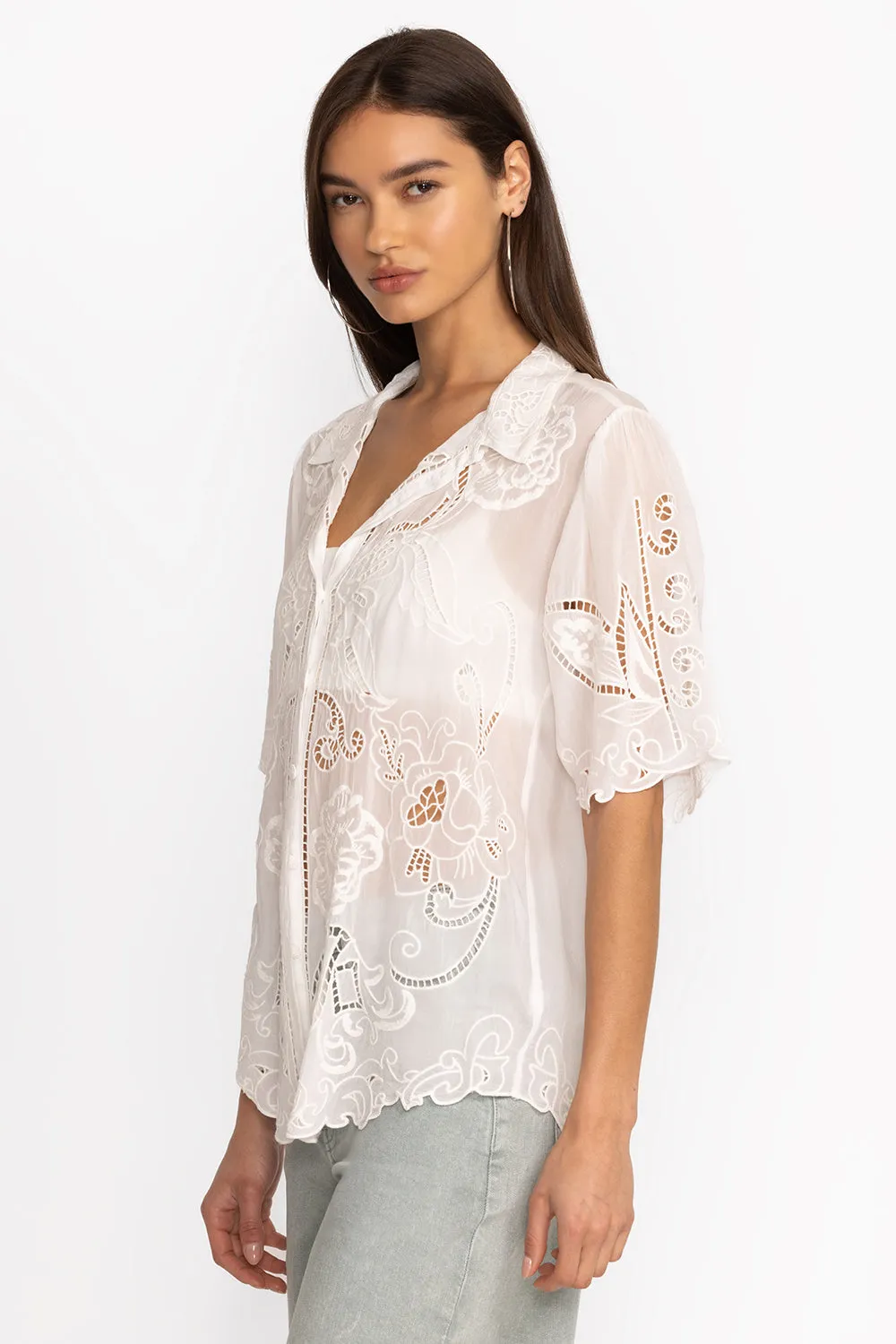 Johnny Was Chryssie Button Up Blouse C12324-3