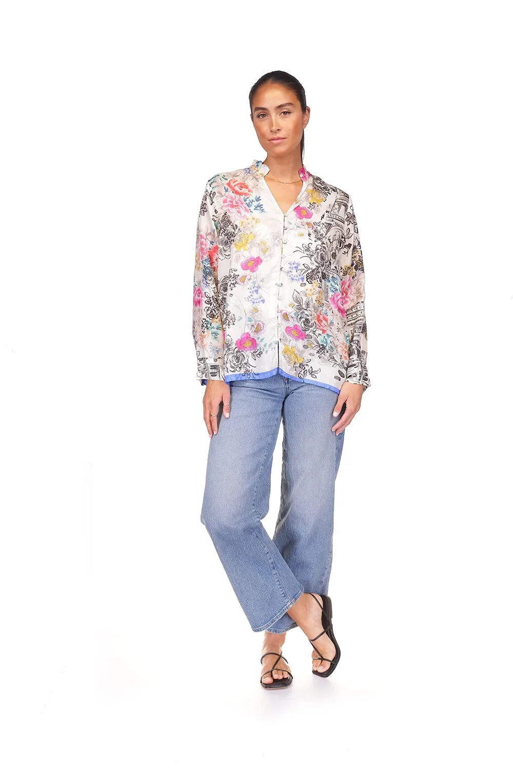 Johnny Was Dierdre Shirt - Laville C15125-3