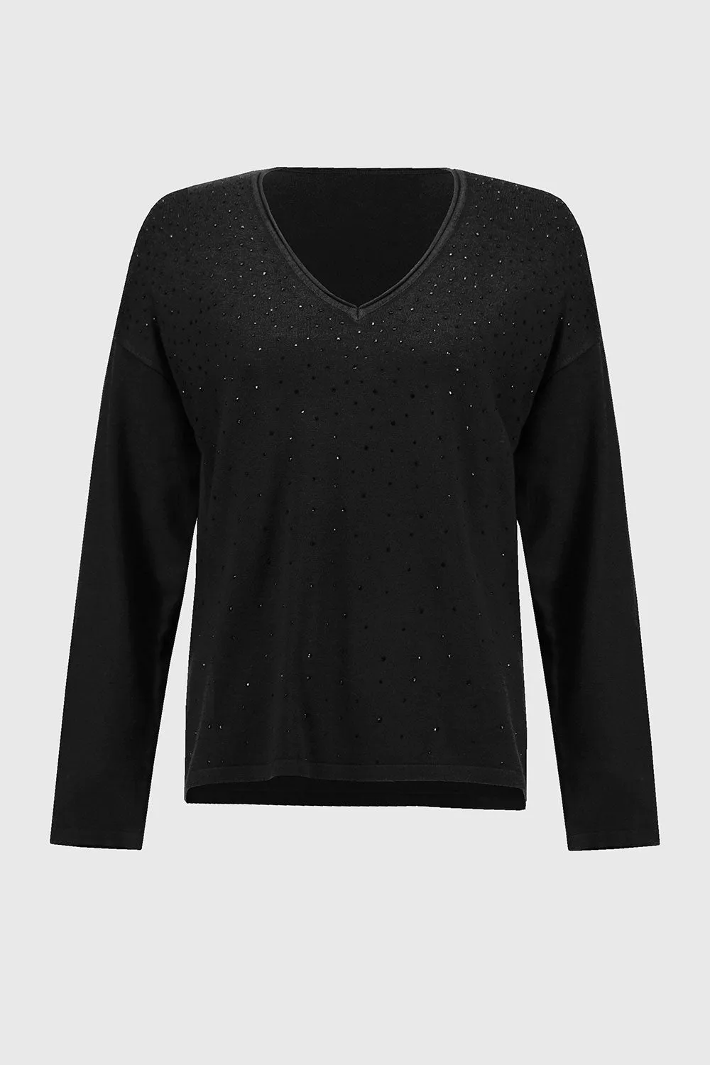 Joseph Ribkoff Sweater Knit V-Neck Pullover Jr244923
