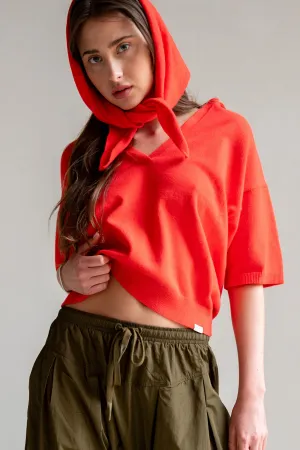 JUMPER (S25B322) POMEGRANATE