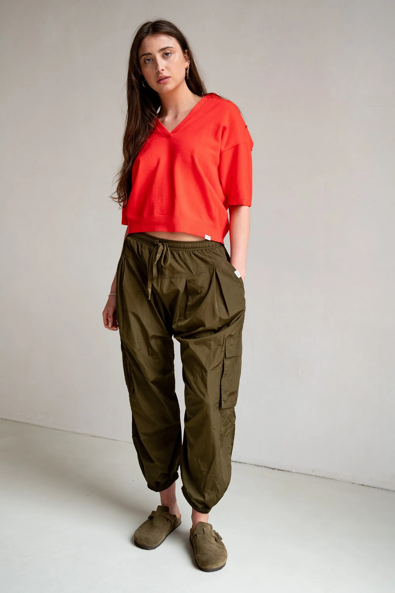 JUMPER (S25B322) POMEGRANATE