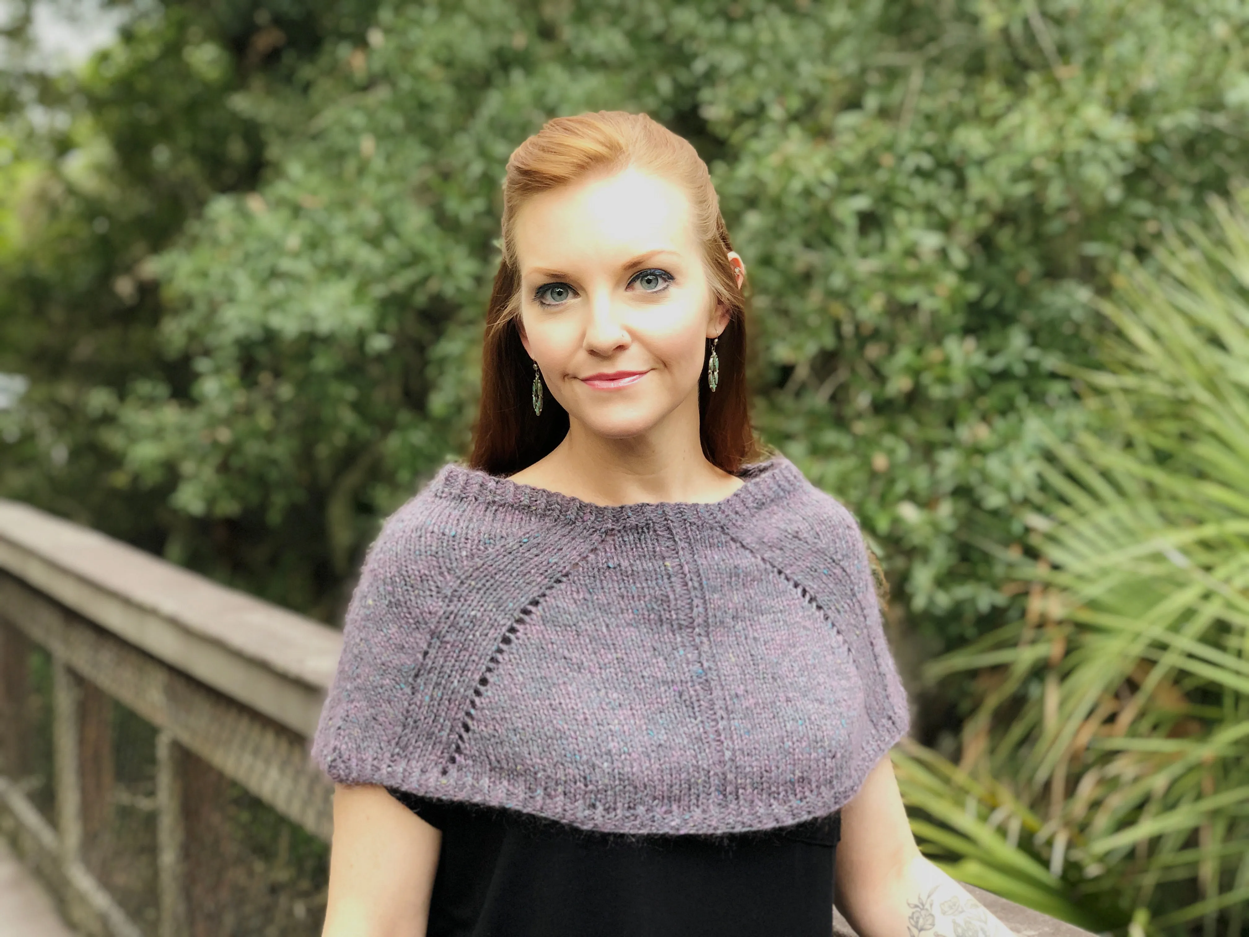 Katherine Capelet Cowl Knitting Pattern Download