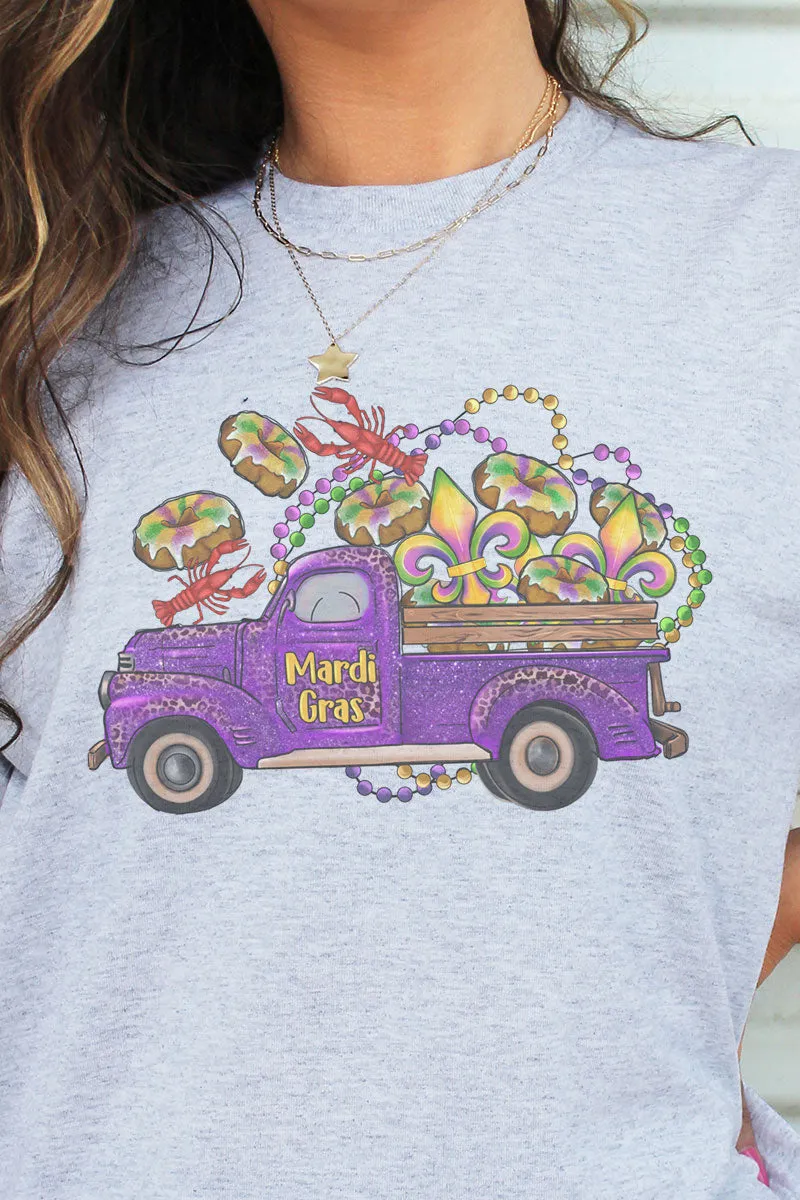 King Cake Truck Dri-Power 50/50 Tee