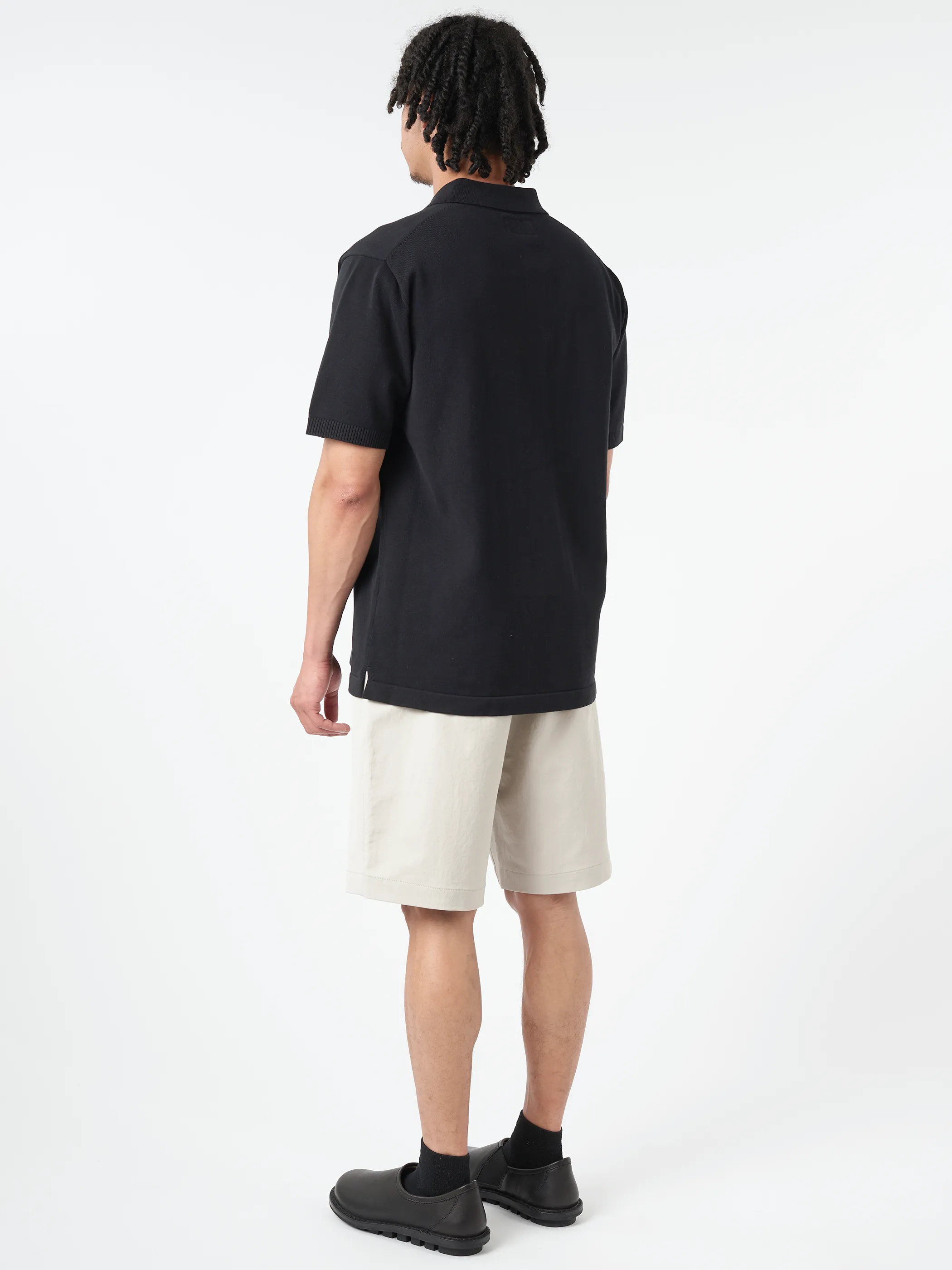 Knit Polo Shirt