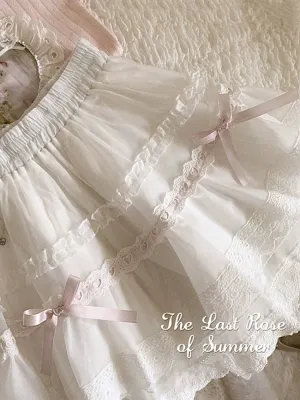 Lace Ribbon Princess Skirt