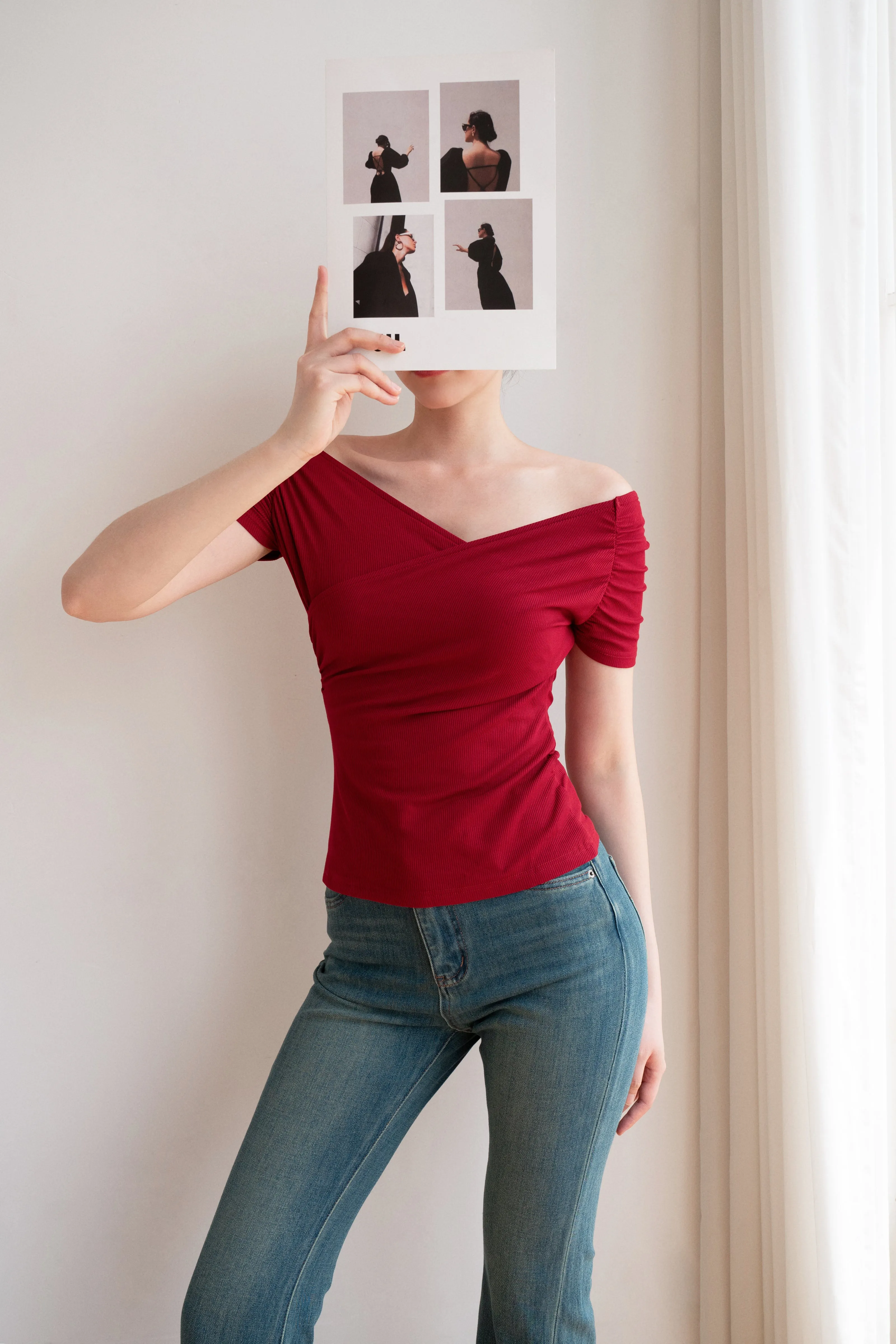 Lady Classy Off The Shoulder Top