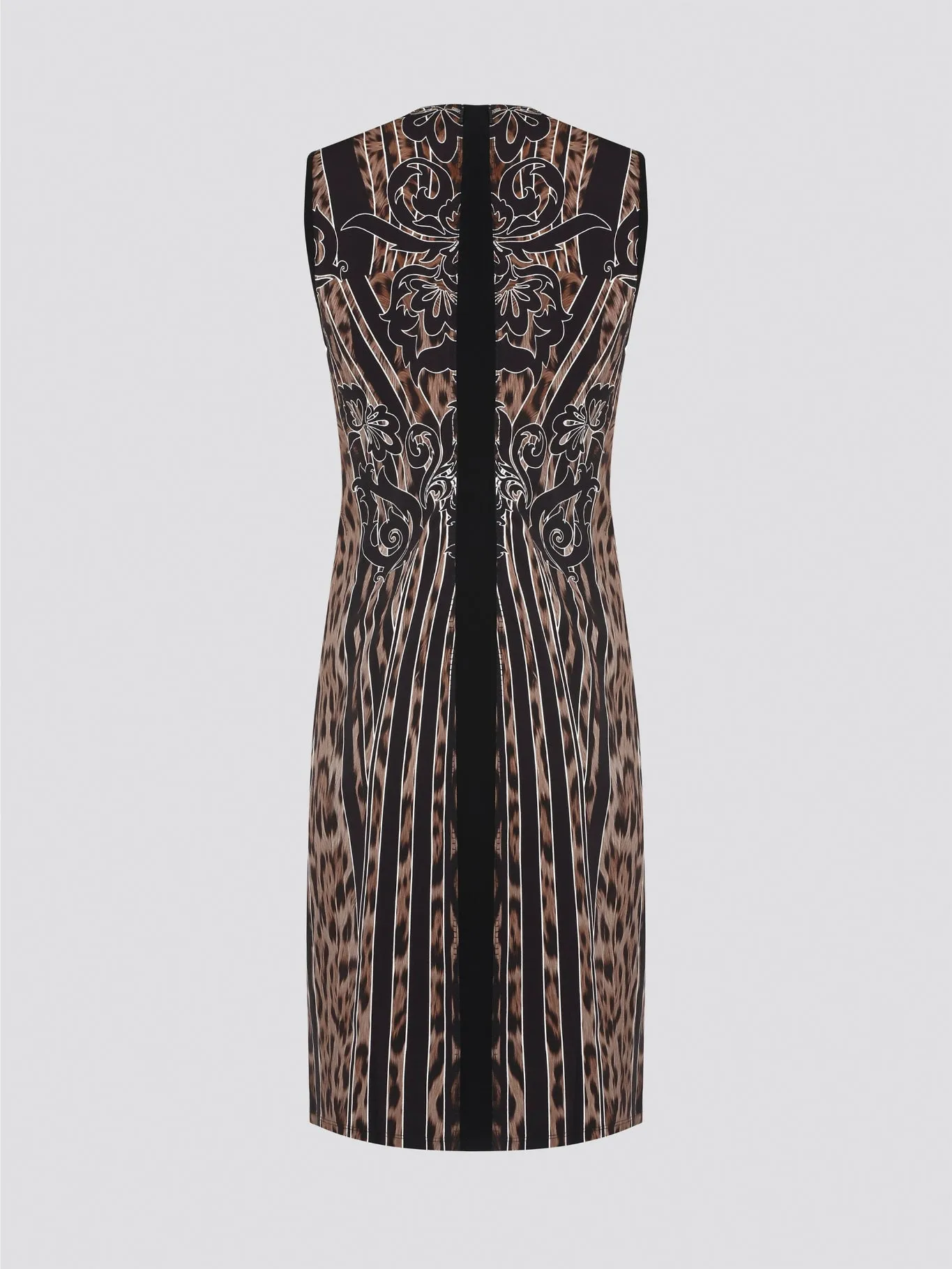 Leopard Print Sheath Dress