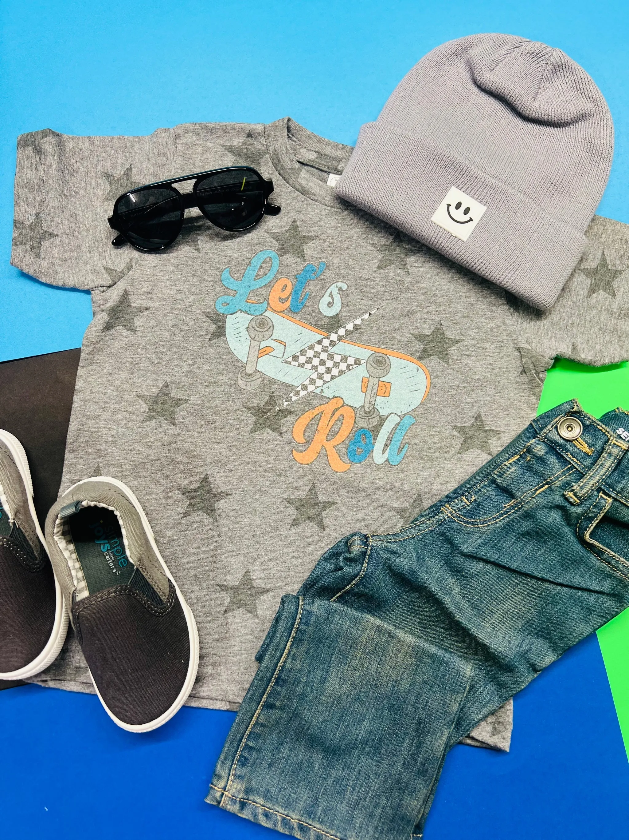 Let's Roll Star Tee (Toddler Youth)