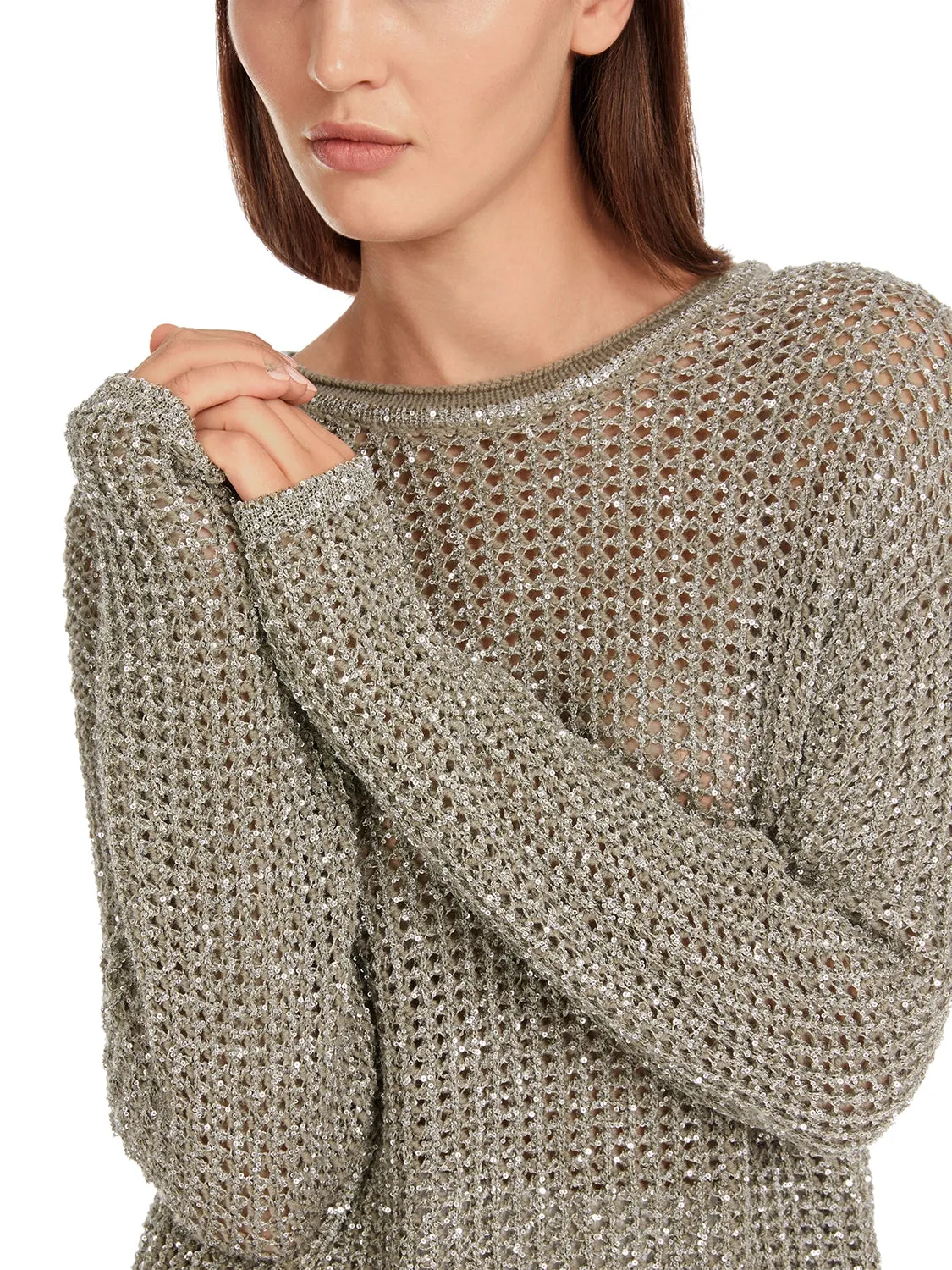 Marc Cain Airy pullover knitted in Germany YC 41.14 M33 - Pre-Order May Delivery