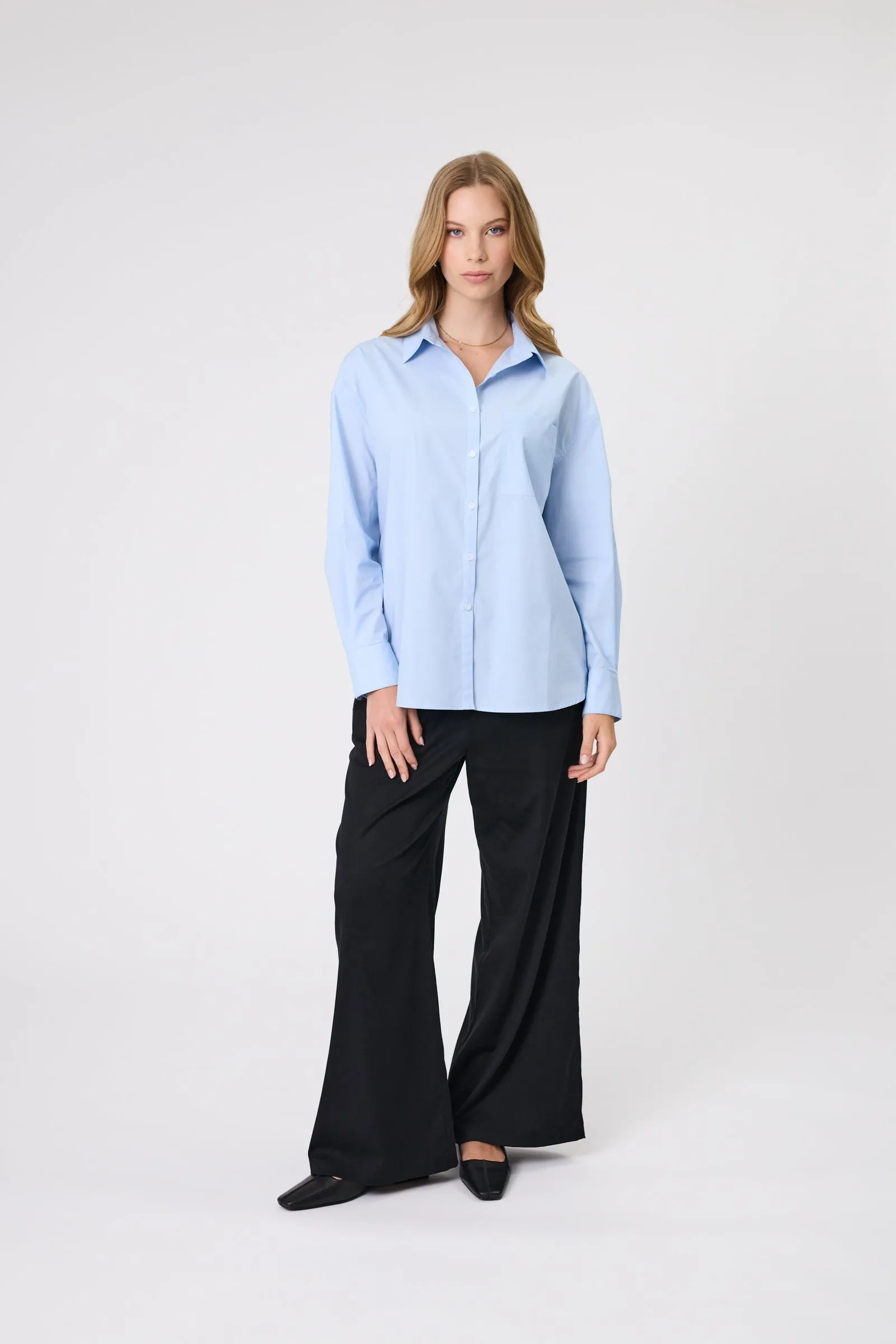 Market Shirt - Ice Blue