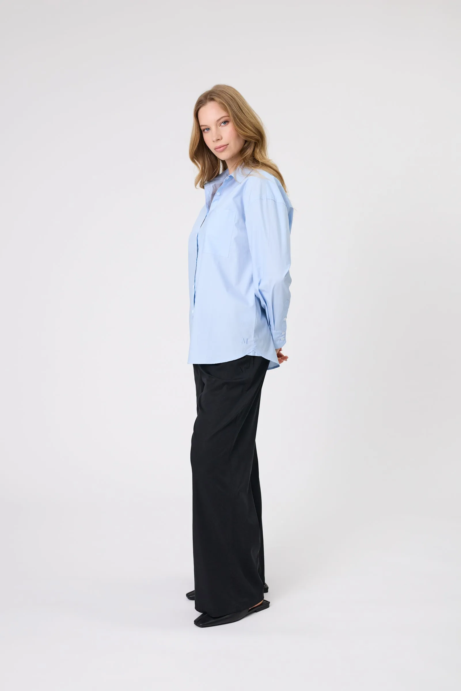Market Shirt - Ice Blue