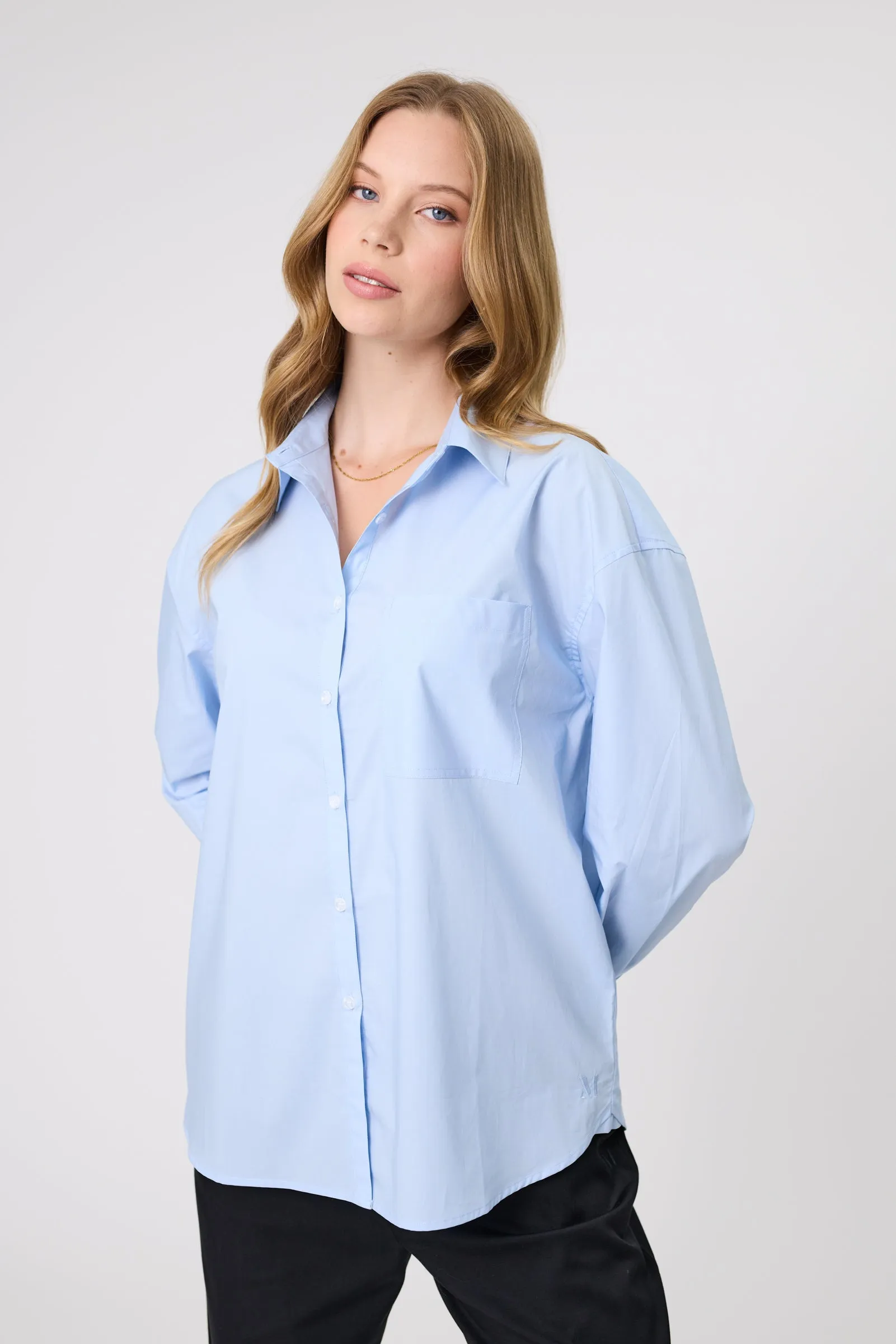 Market Shirt - Ice Blue