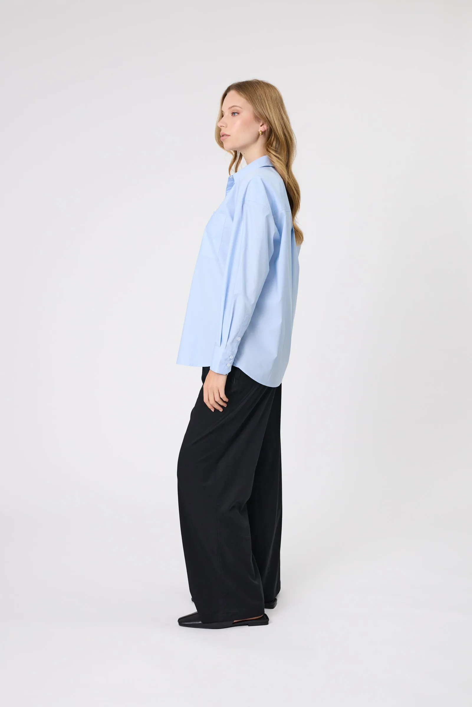 Market Shirt - Ice Blue