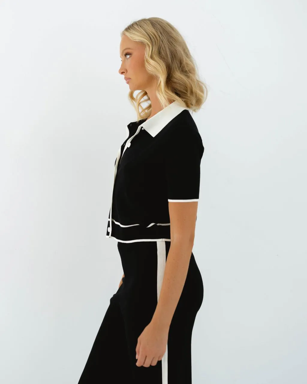 MARKSON TOP - BLACK