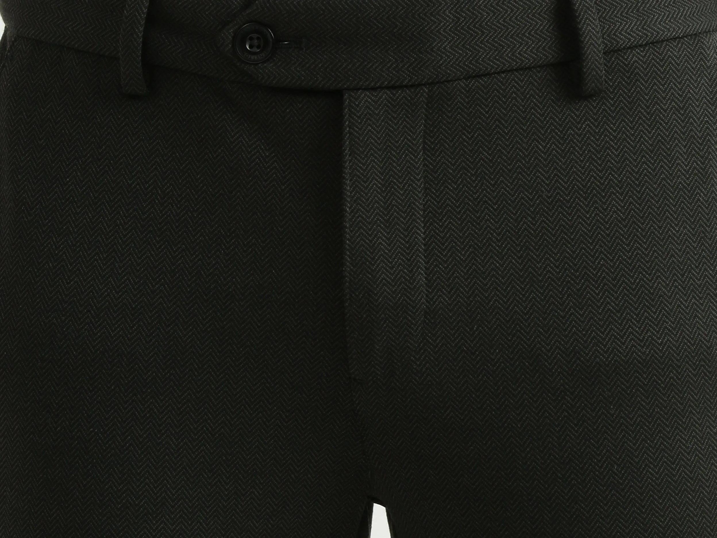 Mens Cropped Patterned Trousers