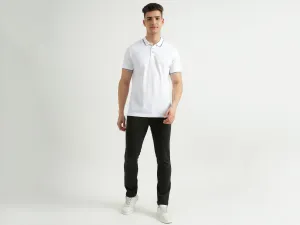 Mens Cropped Patterned Trousers