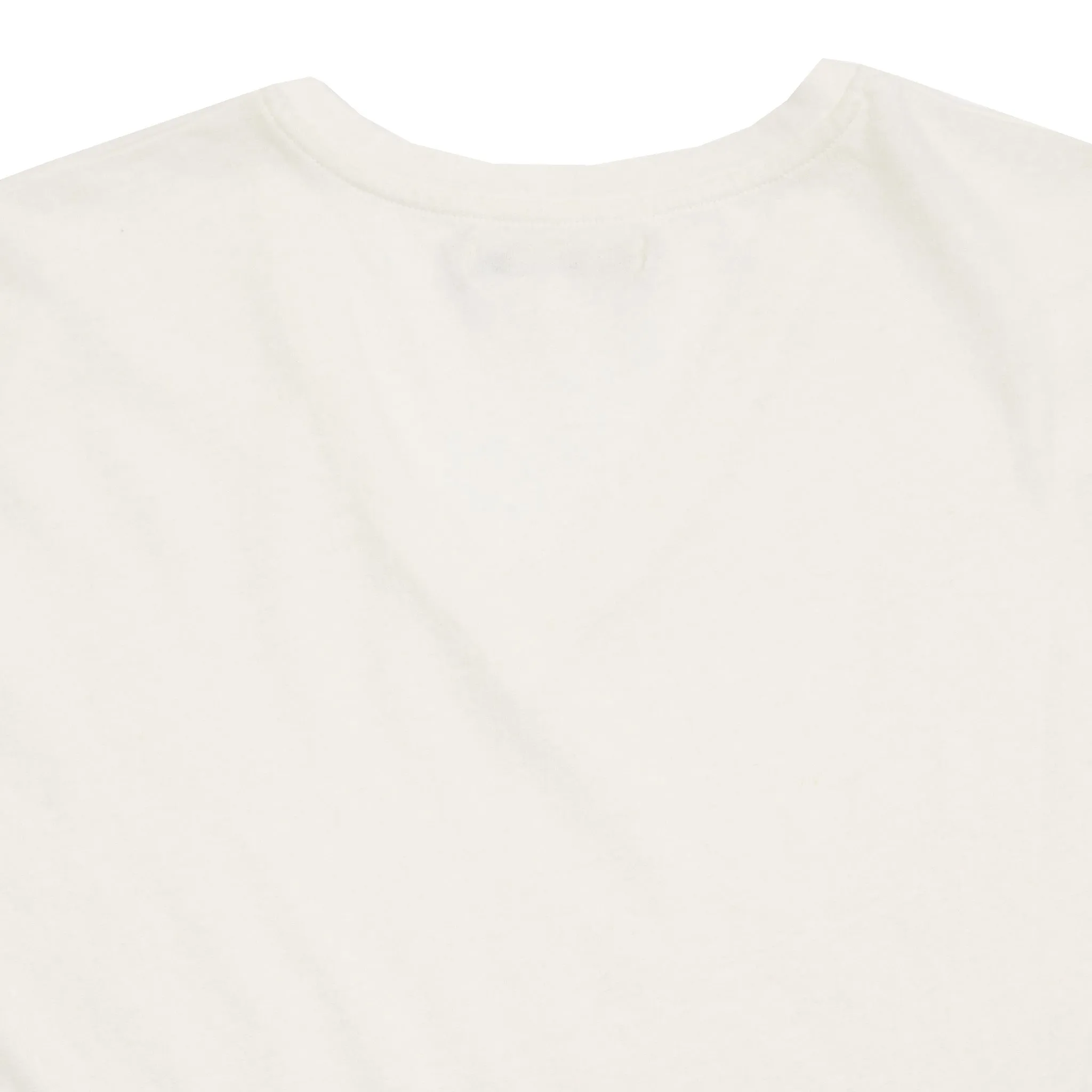 Merz b Schwanen Women's Cotton/Linen V-neck T-shirt in White