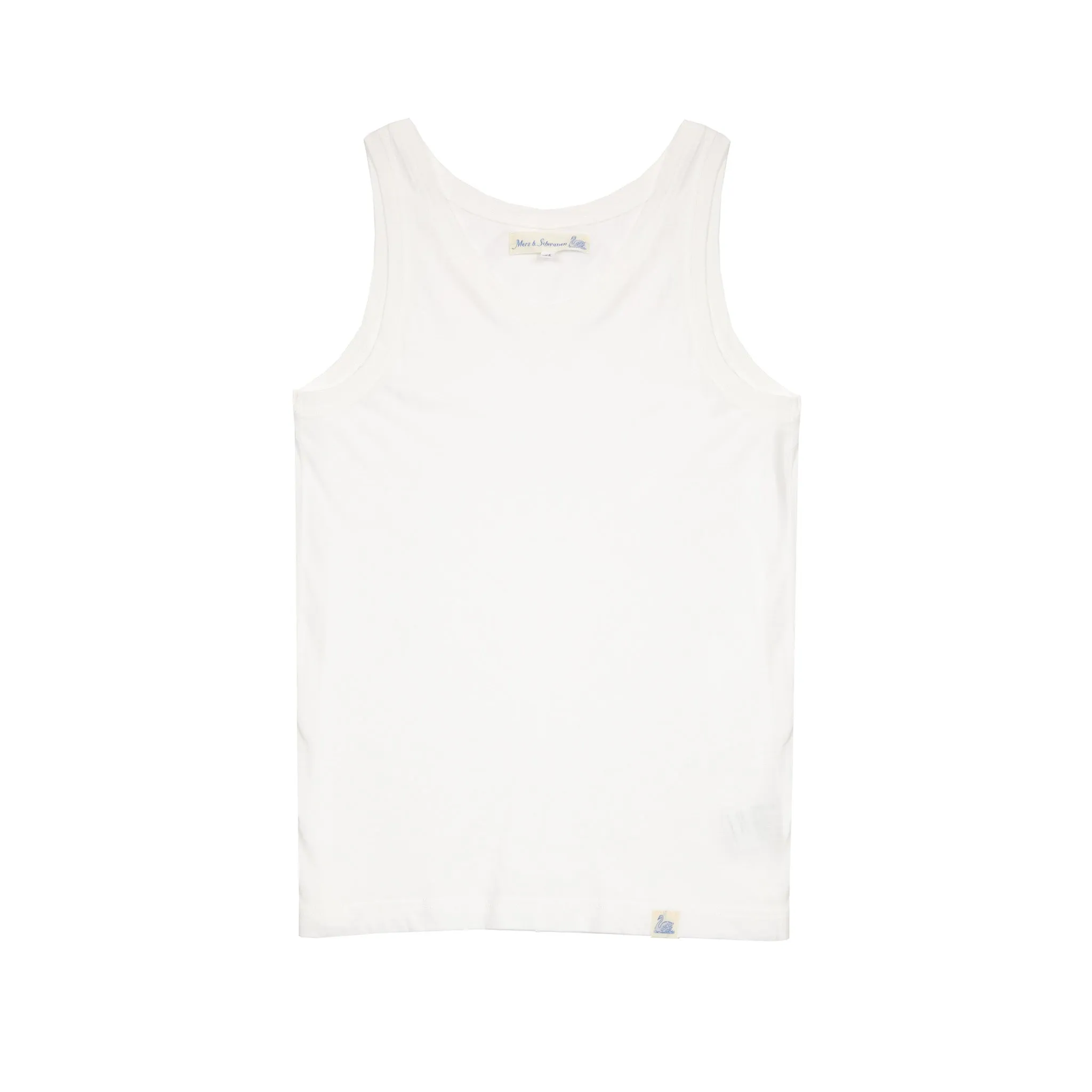 Merz b Schwanen Women's Good Basics Singlet in White