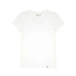 Merz b Schwanen Women's Good Basics T-shirt in White