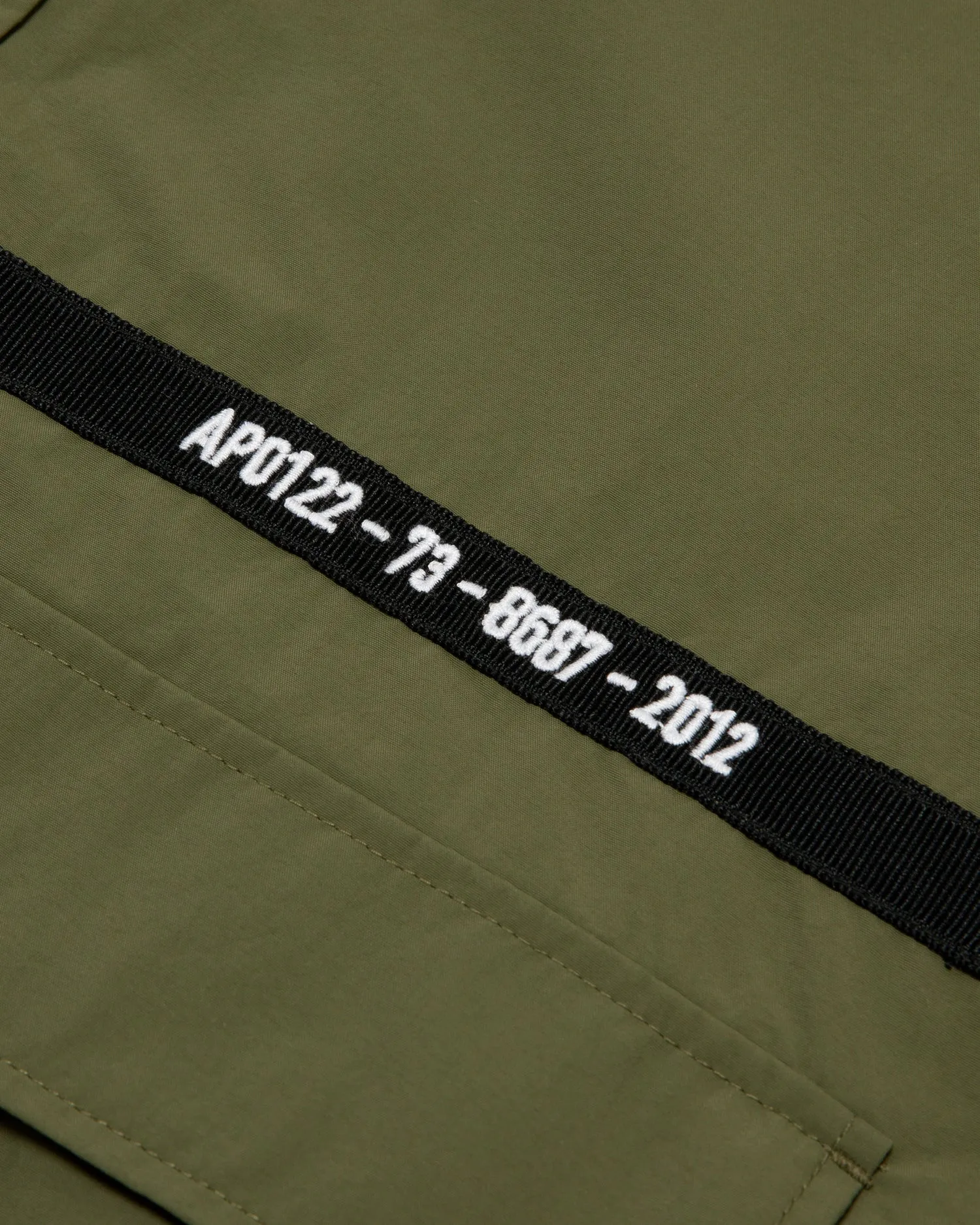 Moonface logo cargo long sleeve shirt