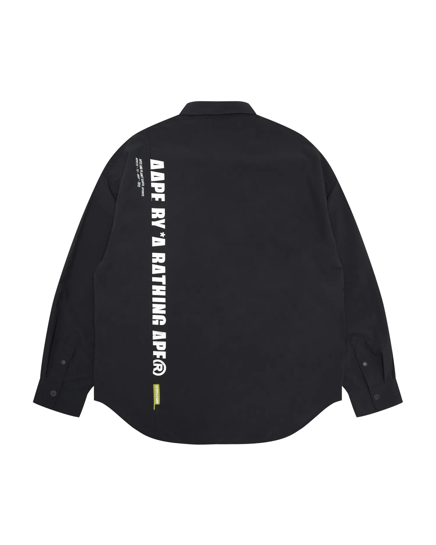 Moonface logo cargo long sleeve shirt