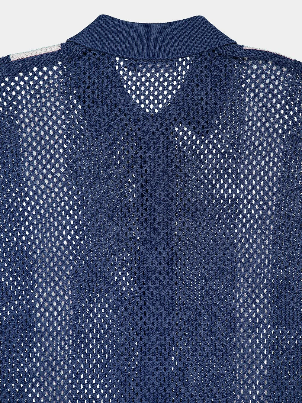 Navy Castillo Crochet Cardigan
