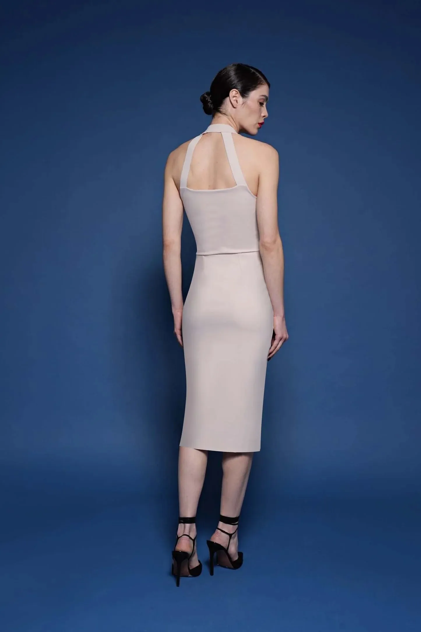 Nisup Midi Dress - Sea Shell