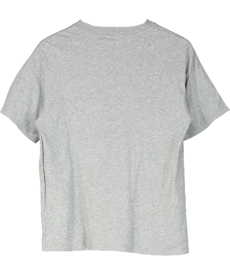 Nobody Denim Grey Revolution Flint T-shirt UK S