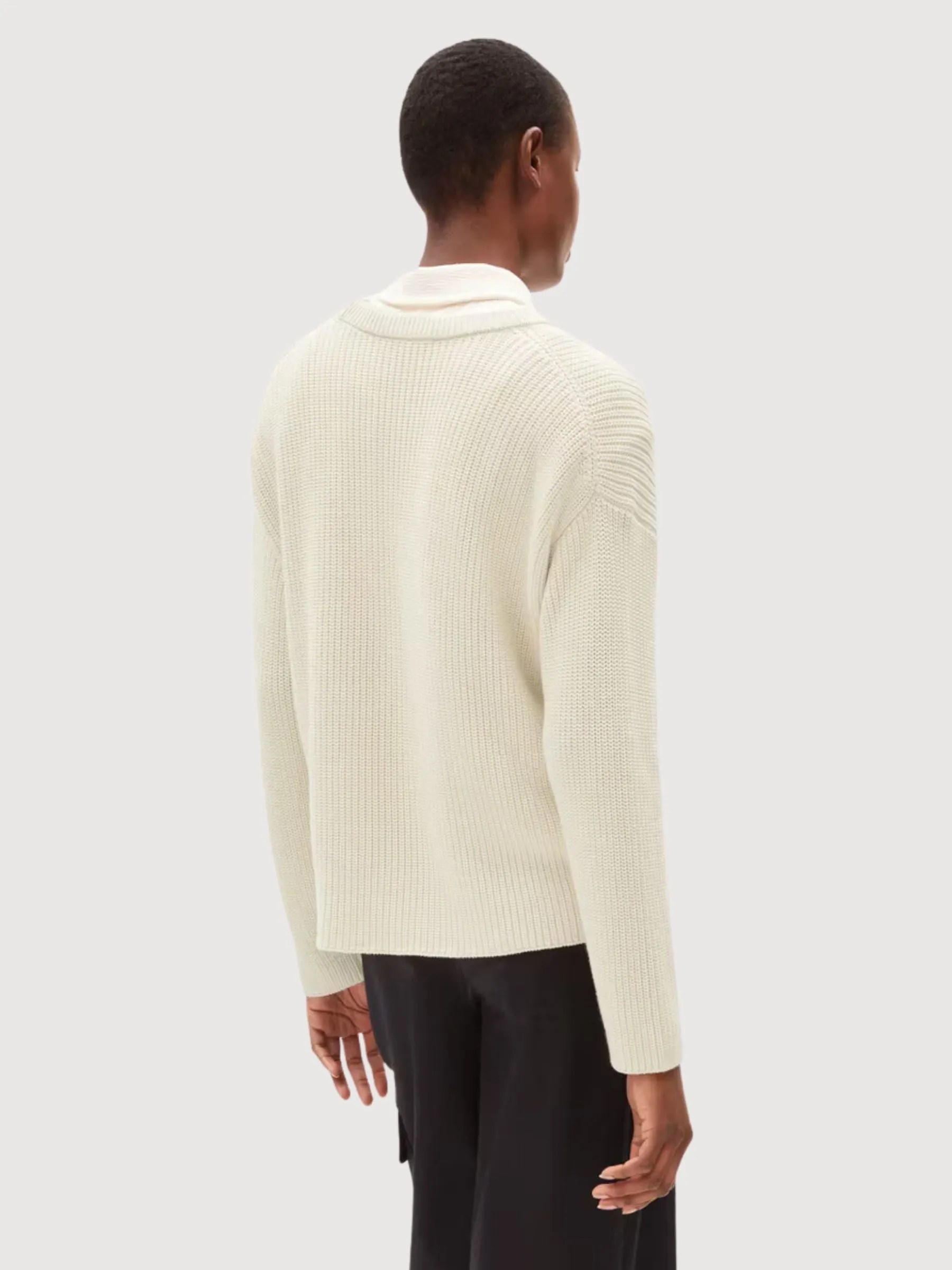 Nuriaas Oatmilk Sweater Woman | Armedangels