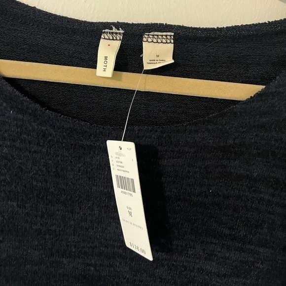 NWT Moth Knit Crossback Sheath Dress