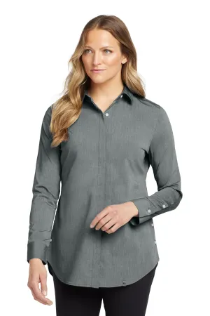 OGIO  Women's Commuter Woven Tunic. LOG1002 Gear Grey Heather