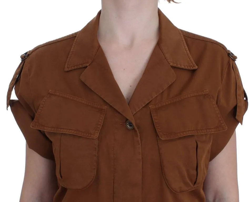 Orange Short Sleeve Shirt