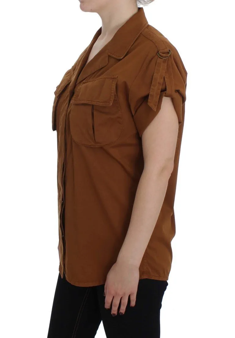 Orange Short Sleeve Shirt
