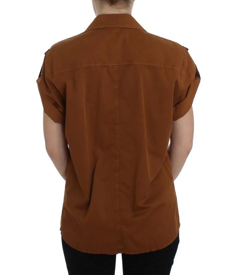 Orange Short Sleeve Shirt