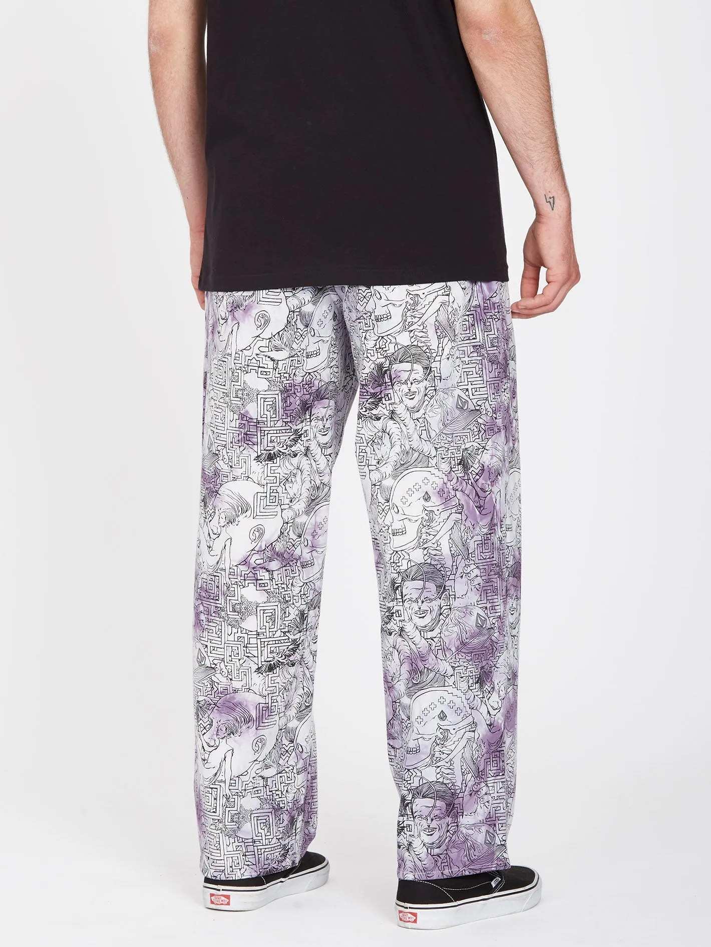 Pantalon Ed Merlin Murray Elasticated Waist - PRINT